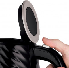 RUSSELL HOBBS RUSSELL HOBBS Wasserkocher Groove 26380-70, schwarz, 1,7 l, 2.400 Watt, 1,7 l, 2400 W  Чайник RUSSELL HOBBS Groove 26380-70, черный, 1,7 л, 2400 Вт, 1,7 л, 2400 Вт