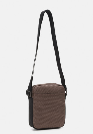 Tommy Hilfiger 1985 MINI REPORTER UNISEX Across body bag city taupe 1985 MINI REPORTER UNISEX — Сумка через плечо город серо-коричневый