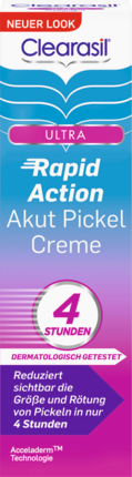 Clearasil Ultra Rapid Action Akut Pickel Крем для лица, 15 мл