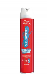 SHOCKWAVES Ultra strong Power Hold 5stk, Лак для волос 250 мл х 5 штук