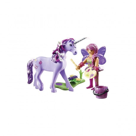 PLAYMOBIL PLAYMOBIL 70657 Einhorn mit Schmuck-Fee PLAYMOBIL 70657 единорог с феей украшений