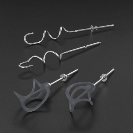 RUSSELL HOBBS RUSSELL HOBBS Handmixer Retro Ribbon Red 25200-56, 500 W  Ручной миксер RUSSELL HOBBS Retro Ribbon Red 25200-56, 500 Вт