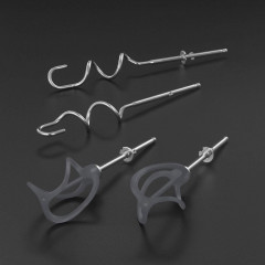 RUSSELL HOBBS RUSSELL HOBBS Handmixer Retro Ribbon Red 25200-56, 500 W  Ручной миксер RUSSELL HOBBS Retro Ribbon Red 25200-56, 500 Вт