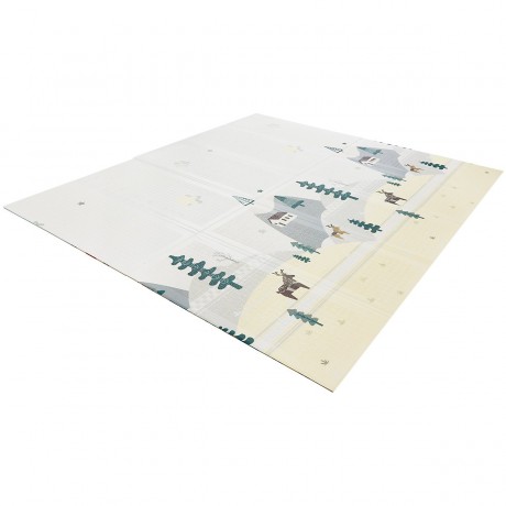 mamabrum Doppelseitige Spielmatte Wasserdicht 200 x 180 x 1.0 cm Двусторонний игровой коврик водонепроницаемый 200 х 180 х 1,0 см