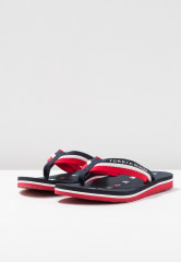 Tommy Hilfiger LOVES BEACH T-bar sandals blue LOVES BEACH Сандалии с Т-образной перемычкой синий