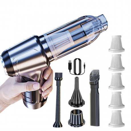 DOPWii DOPWii Akku-Handstaubsauger Akku-Staubsauger, abnehmbar, 120 W, ergonomischer Griff (silbergrau) Беспроводной ручной пылесос DOPWii Беспроводной пылесос со съемной эргономичной ручкой мощностью 120 Вт (серебристо-серый)