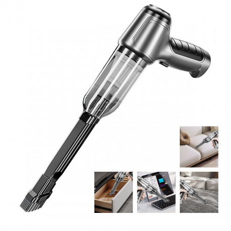 DOPWii DOPWii Akku-Handstaubsauger Akku-Staubsauger, abnehmbar, 120 W, ergonomischer Griff (silbergrau) Беспроводной ручной пылесос DOPWii Беспроводной пылесос со съемной эргономичной ручкой мощностью 120 Вт (серебристо-серый)