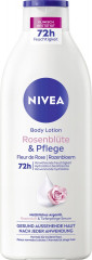 NIVEA Body Lotion Rosenblute &amp; Pflege, 400 ml, Нивеа Лосьон для тела, аргановое масло и аромат розы, 72ч увлажнение, 400 мл