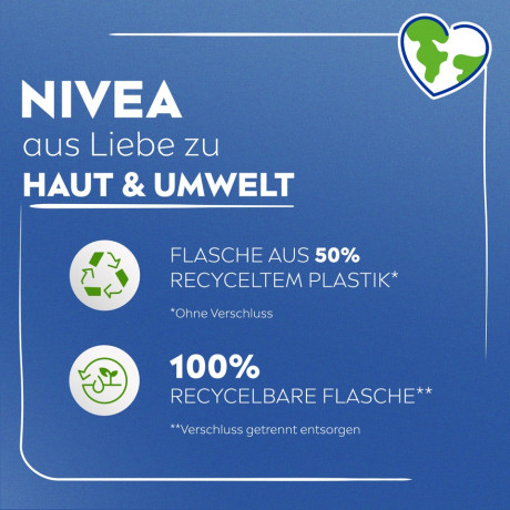 NIVEA Body Lotion Rosenblute & Pflege, 400 ml, Нивеа Лосьон для тела, аргановое масло и аромат розы, 72ч увлажнение, 400 мл