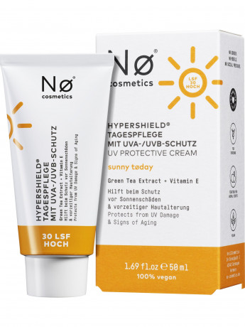 NO COSMETICS Tagescreme HyperShield LSF 30, 50 ml, No Cosmetics Дневной крем для лица SPF 30 увлажнение и защита от лучей UVA и UVB, для всех типов кожи, 50 мл