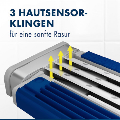 GILLETTE Einwegrasierer, Blue3 Smooth, 6 St, Джилетт Одноразовые мужские бритвы Blue3 Smooth, 6 шт.