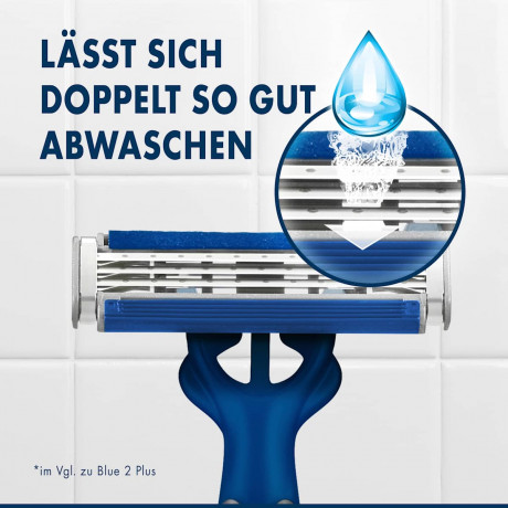 GILLETTE Einwegrasierer, Blue3 Smooth, 6 St, Джилетт Одноразовые мужские бритвы Blue3 Smooth, 6 шт.