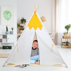Arkmiido® Kinderzelt Tipi klappbares Spielzelt Детская палатка вигвам складная игровая палатка