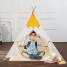 Arkmiido® Kinderzelt Tipi klappbares Spielzelt Детская палатка вигвам складная игровая палатка