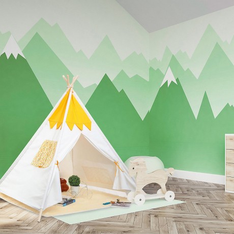 Arkmiido® Kinderzelt Tipi klappbares Spielzelt Детская палатка вигвам складная игровая палатка