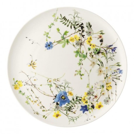 Rosenthal Rosenthal Brillance Fleurs des Alpes Platzteller Coup 32 cm Подложка Rosenthal Brilliance Fleurs des Alpes Coup 32 см