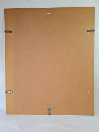 Картина винтажная "Поль в костюме Арлекина (1924)" Пикассо, типография Зауэрлин и Пфайффер (Швейцария), 60 x 50 см, Германия, 1960-70гг.