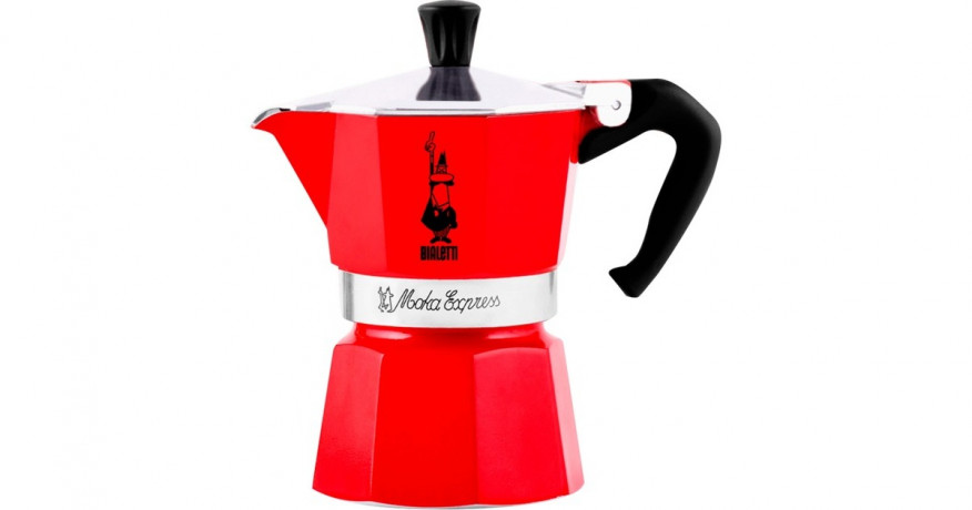 Bialetti Bialetti Moka Express, Espressomaschine rot, 3 Tassen  rot Bialetti Moka Express, кофемашина для эспрессо, красная, 3 чашки