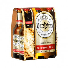Пиво безалкогольное Warsteiner, 1 уп., 6х0,33л, Германия