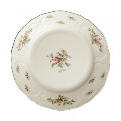 Rosenthal Rosenthal Sanssouci Elfenbein Moosrose neu Fruhstucksteller 19 cm Rosenthal Sanssouci Ivory Moosrose новая тарелка для завтрака 19 см