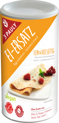 3 Pauly Заменитель Яиц с Натуральными Компонентами для Холодных и Теплых Блюд , 250 г