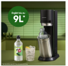 SodaStream 7UP Zero 440ml x 4st, Сироп для газированной воды, без сахара, концентрат напитка со вкусом лимона и лайма Набор 4 шт х 440 мл 