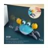 Vicabo Krabbelspielzeug Krabbelnde Krabbe Baby Spielzeug Krabbelspielzeug fur Kinder Ползучие игрушки Ползучий краб детские игрушки Ползающие игрушки для детей