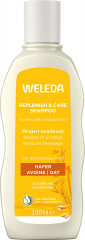 WELEDA HAFER Aufbau-Shampoo, 190 ml, Овсяный восстанавливающий шампунь для сухих и повреждённых волос без силиконов и сульфатных ПАВ, 190 мл