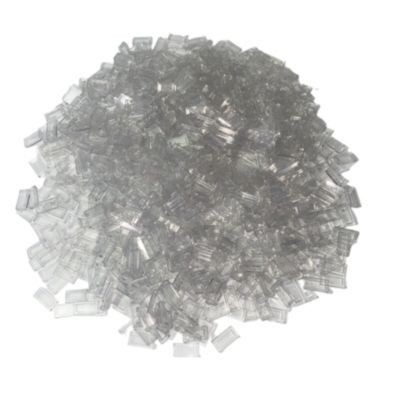 LEGO LEGO 1x2 Fliesen transparent - Trans tile 3069b - 50x Плитки LEGO 1x2 прозрачные — Trans tile 3069b — 50x