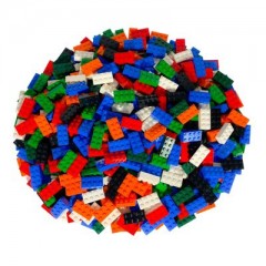 LEGO LEGO 2x4 Steine Gemischt - 100 Stuck - Mixed bricks 3001 LEGO 2x4 кубики смешанные - 100 штук - смешанные кубики 3001