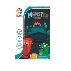 SMART Games Monster Trubel Brettspiel mit Deckel fur 1 Spieler Настольная игра SMART Games Monster Trubel с обложкой для 1 игрока