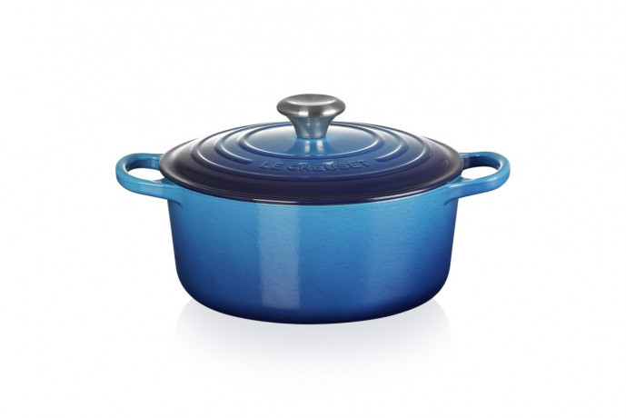 Le Creuset LE CREUSET Br\u00e4ter Signature 24 cm AZURE blau LE CREUSET Br>4ter Signature 24 см ЛАЗУРНЫЙ