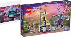 LEGO Friends 2er Set: 30414 Emmas Zaubertruhe - Polybag + 41689 Magisches Riesenrad mit Rutsche Набор друзей из 2 предметов: 30414 Волшебный сундук Эммы &mdash; полиэтиленовый пакет + 41689 Волшебное колесо обозрения с горкой