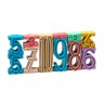 Wissner aktiv lernen Stapelzahlen in Montessori-Farben (34 Stuck) Сложенные цифры в цветах Монтессори (34 штуки)