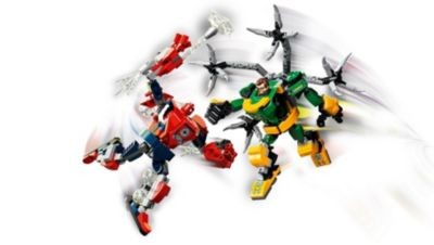 LEGO Marvel Avengers 76198 Mech-Duell zwischen Spider-Man  Doctor Octopus Marvel Avengers 76198 Человек-Паук Доктор Осьминог Дуэль Роботов