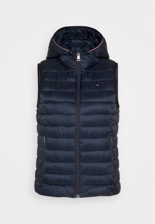 Tommy Hilfiger STRIPE VEST Waistcoat desert sky ПОЛОСОЧНЫЙ ЖИЛЕТ Жилет небо пустыни