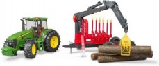 Bruder 03054 John Deere 7930 mit Ruckeanhanger 03054 John Deere 7930 с грузовым прицепом