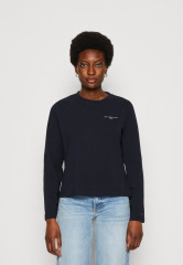 Tommy Hilfiger MINI LOGO Long sleeved top desert sky MINI LOGO Топ с длинными рукавами небо пустыни