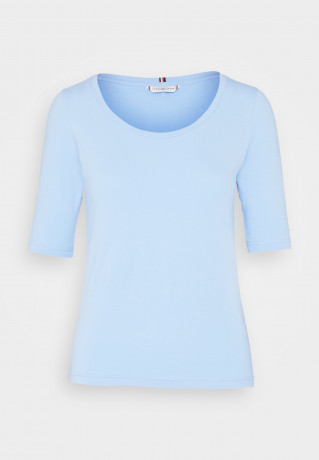 Tommy Hilfiger SLIM MODERN SCOOP Basic T-shirt vessel blue SLIM MODERN SCOOP Базовая футболка сосуд синий