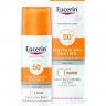 Eucerin Sun CC Creme getont mittel LSF 50+  Солнцезащитный СС крем тонирующий средний SPF 50+