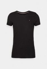 Tommy Hilfiger TOMMY HILFIGER X SHAWN MENDES THE SHAWN TEE UNISEX Basic T-shirt black TOMMY HILFIGER X SHAWN MENDES THE SHAWN TEE UNISEX Базовая футболка черный