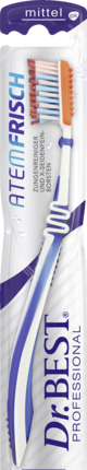 Зубная щётка Dr.Best Professional Atemfrisch, свежее дыхание, средней жёсткости, 1 шт.