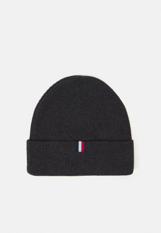 Tommy Hilfiger UPTOWN UNISEX Beanie charcoal gray UPTOWN UNISEX Шапочка угольно-серый
