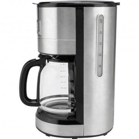 Кофеварка Coffee maker Renkforce CM4276-V Stainless steel (brushed), Black Cup volume=10 Timer, Display