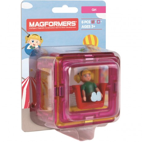 MAGFORMERS Magformers Figure Plus Girl Set Magformer's Figure Plus Набор для девочек