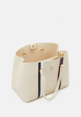 Tommy Hilfiger EMBLEM SATCHEL Handbag sugarcane СУМКА С ЭМБЛЕМОЙ Сумочка сахарный тростник