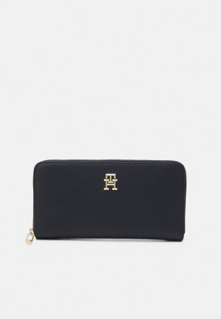 Tommy Hilfiger EMBLEM LARGE Wallet space blue ЭМБЛЕМА БОЛЬШАЯ Бумажник космический синий