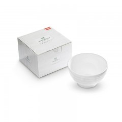 Gmundner Keramik Gmundner Keramik Weissgeflammt Muslischale gross im Geschenkkarton d: 14 cm / h: 7,8 cm / 0,4 L Миска для хлопьев Gmundner Ceramics Weissgeflammt большая в подарочной упаковке д: 14 см / в: 7,8 см / 0,4 л