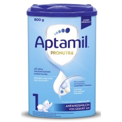 Aptamil Anfangsmilch 1 Pronutra von Geburt an  800 g Начальное молоко 1 Пронутра с рождения