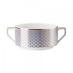 Rosenthal Rosenthal Francis Carreau Bleu Suppen-Obertasse 0,35 L Чашка для супа Rosenthal Francis Carreau Bleu 0,35 л